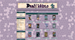 Desktop Screenshot of draci-kridlo.cz